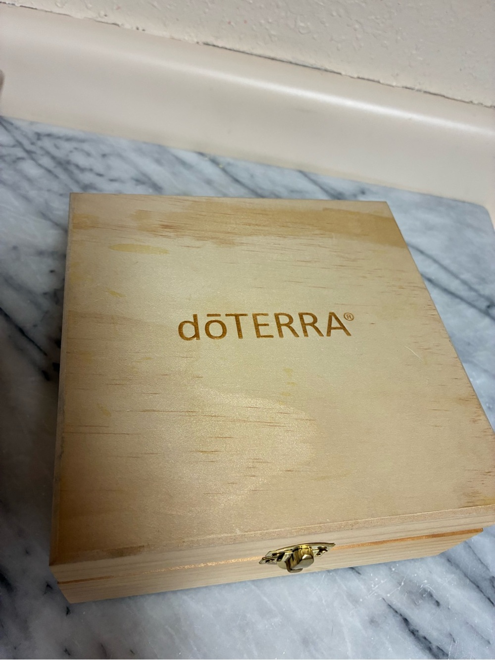 doTERRA Wooden Essential Oil Storage Box